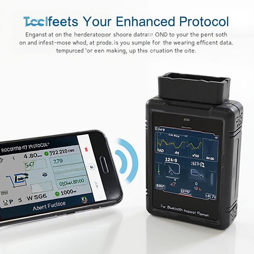 Bluetooth OBD2 Enhanced Protocol Data Transfer