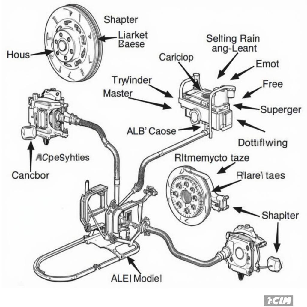 BMW 328i Brake System Components