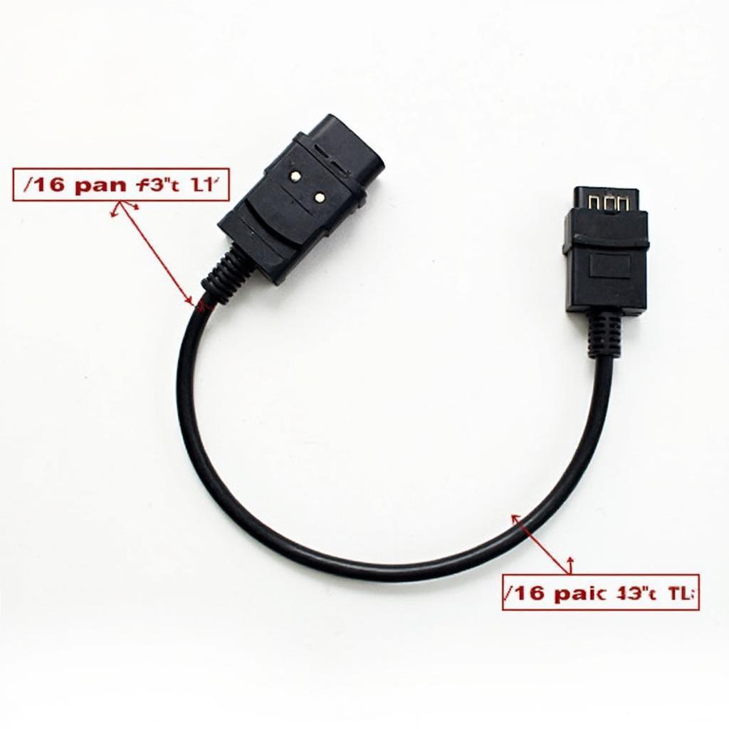 BMW 95 S600 20-Pin to OBD2 Adapter Cable