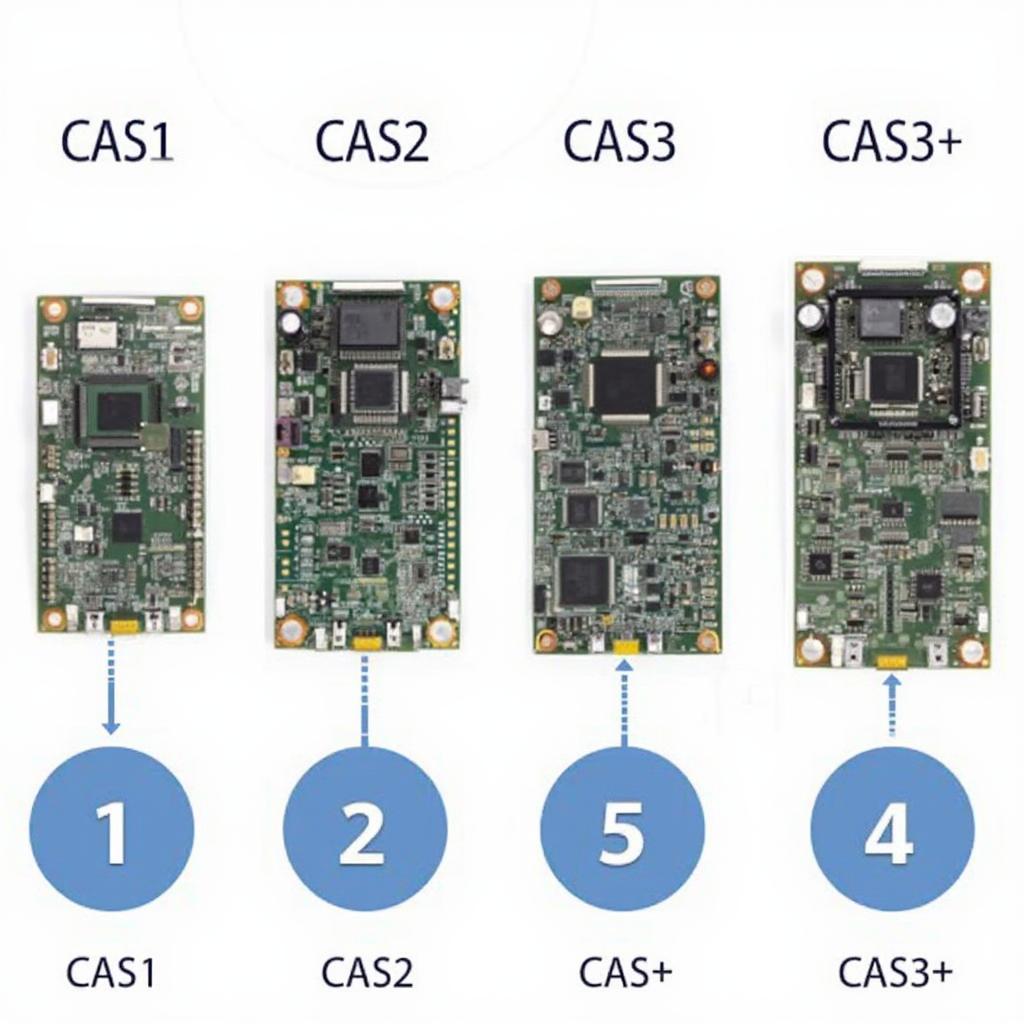 Different BMW CAS Module Versions