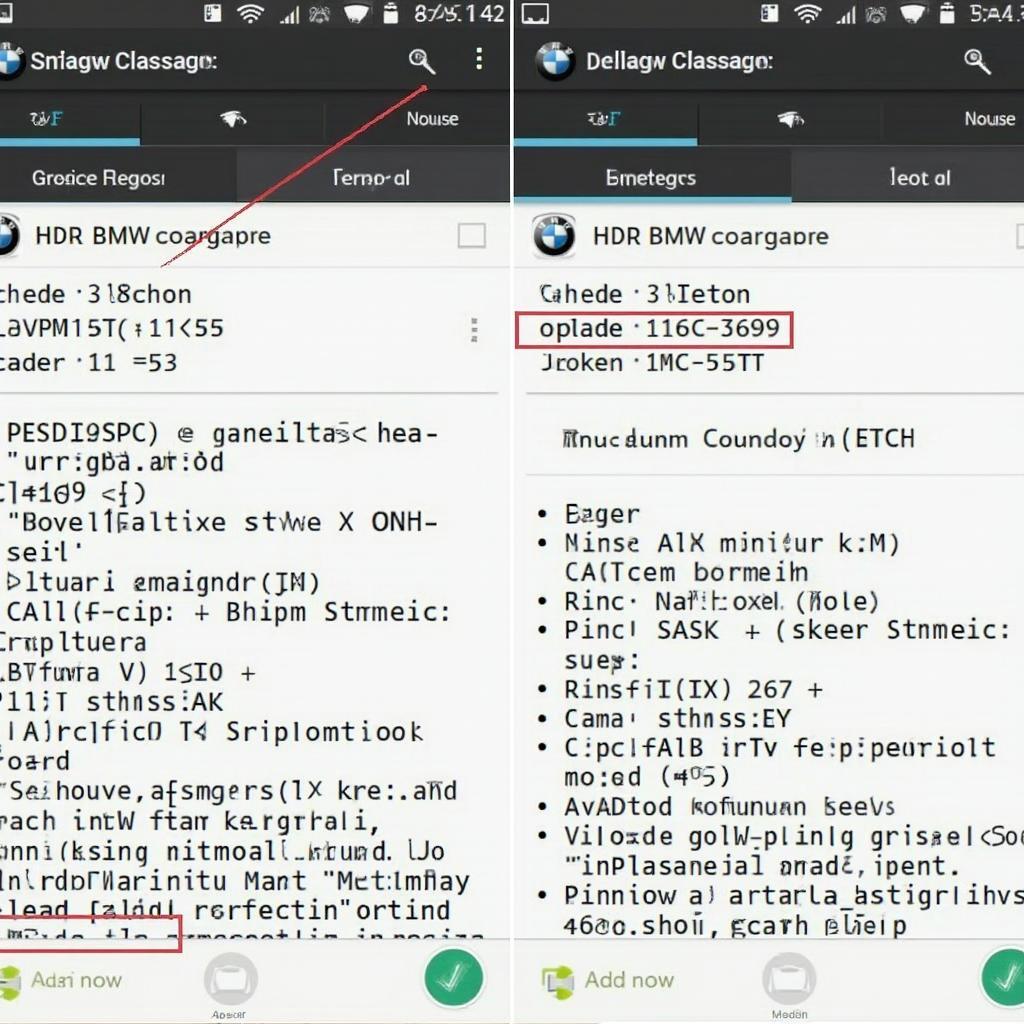 BMW E91 OBD2 Trouble Codes