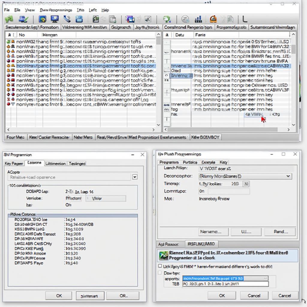 BMW Keycoder OBD2 Software Interface