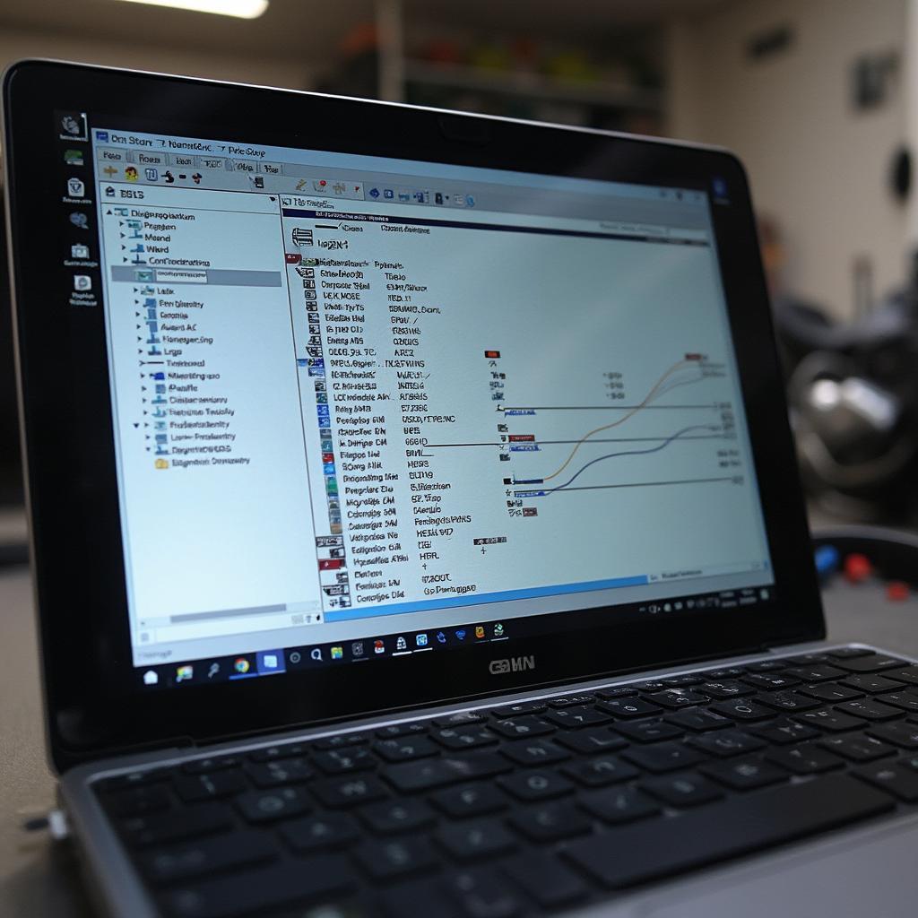 BMW Motorrad OBD2 software displaying diagnostic information