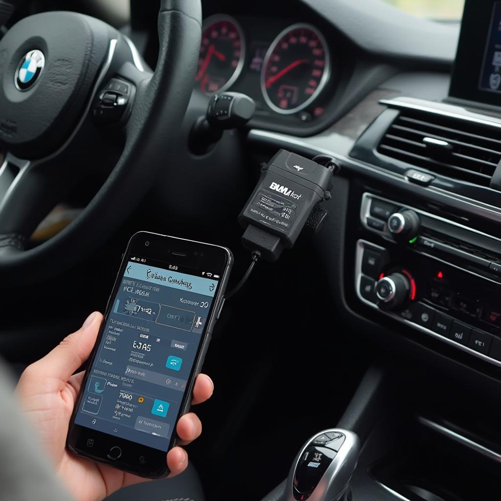 Connecting a BMW to an Android Device via OBD2 Adapter