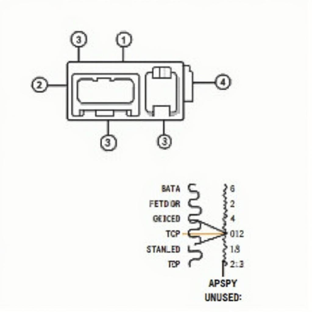 BMW OBD2 Ethernet Pinout Diagram