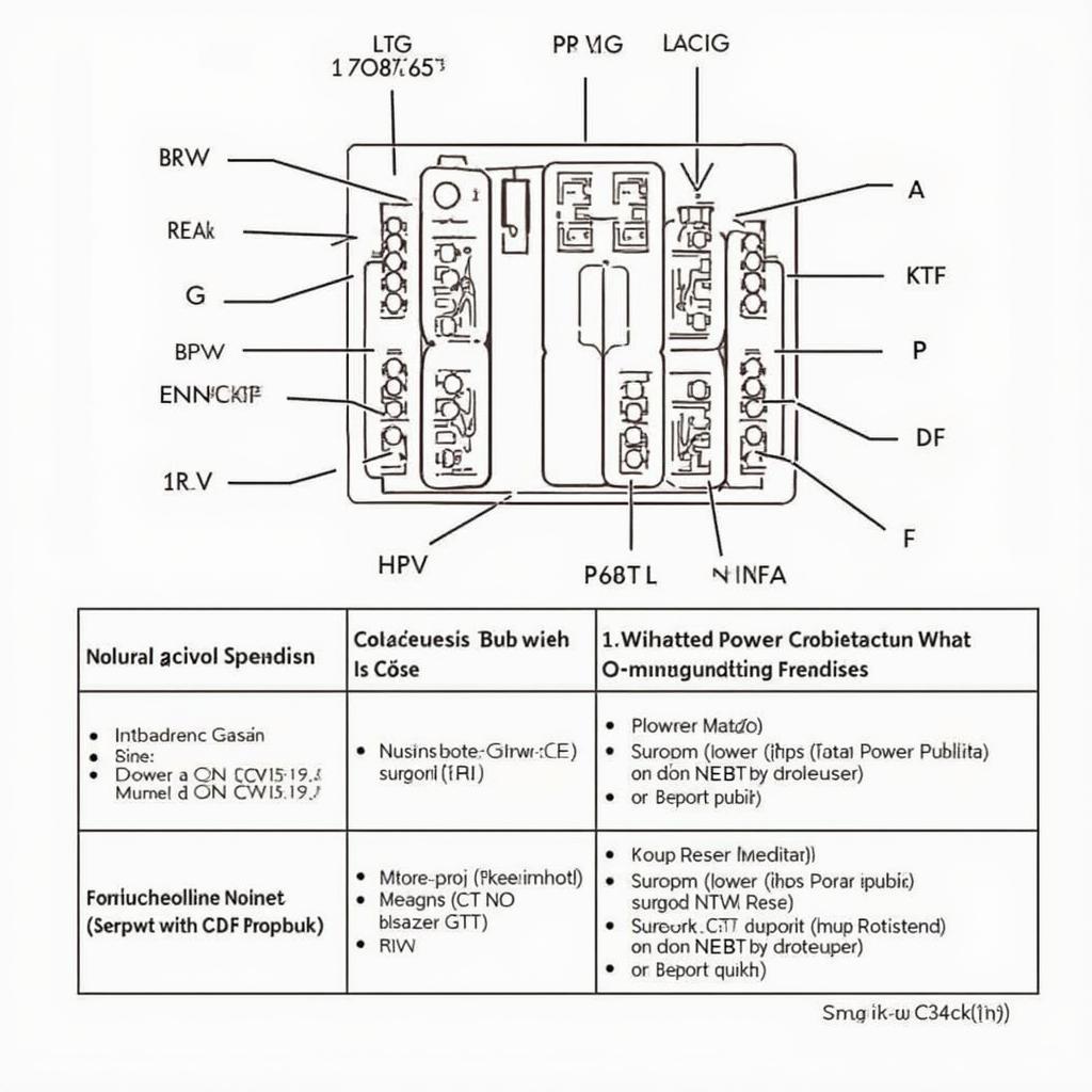 BMW OBD2 Pinout Diagram