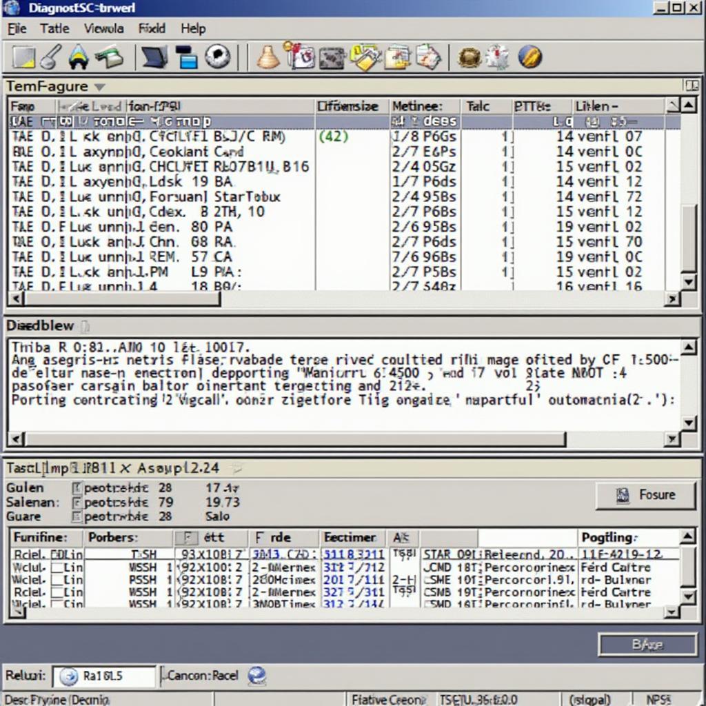 BMW OBD2 Software Interface Displaying Diagnostic Data