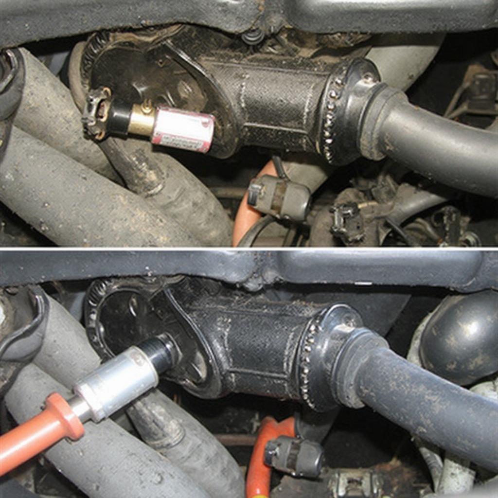 Replacing the Secondary Air Injection Switching Valve in a BMW