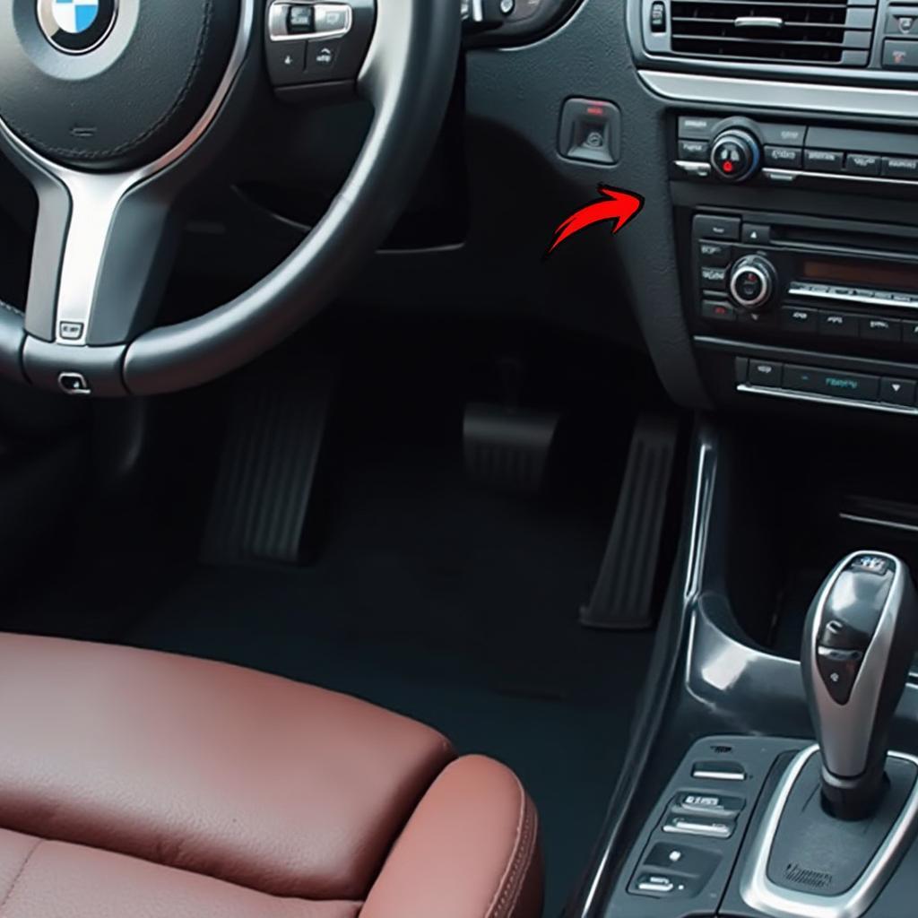 BMW X3 OBD2 Port Location