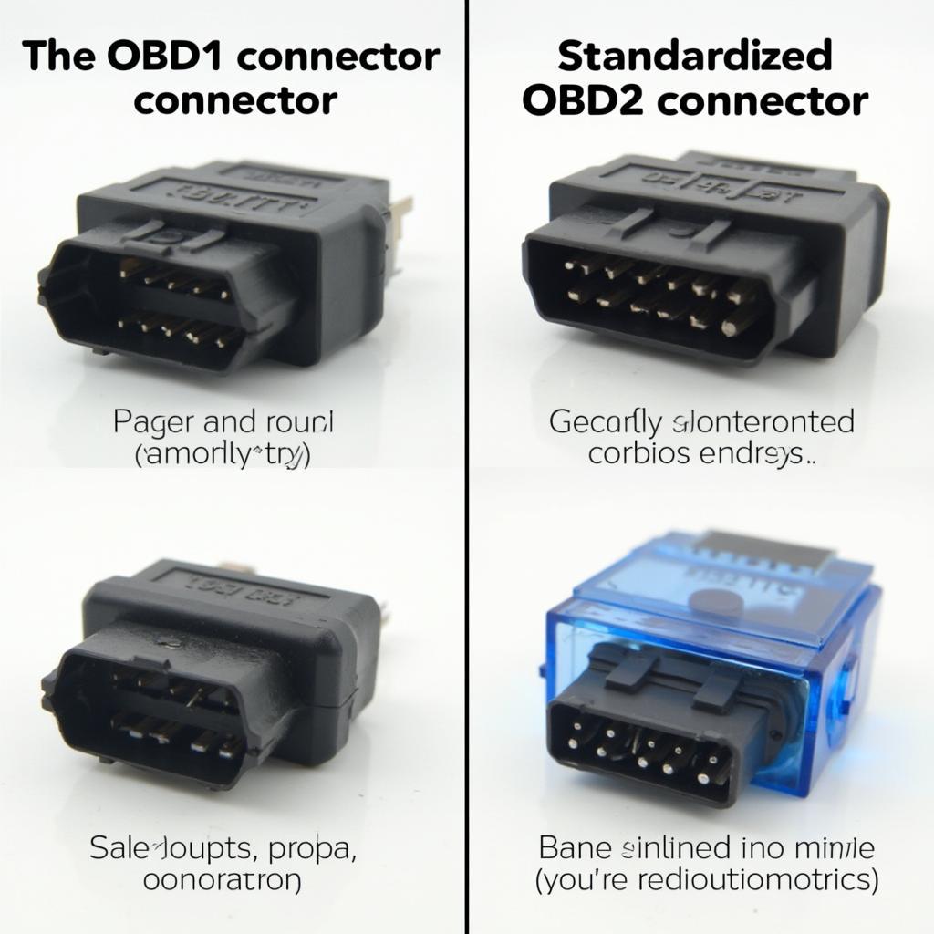 Bosch OBD1 and OBD2 Connectors