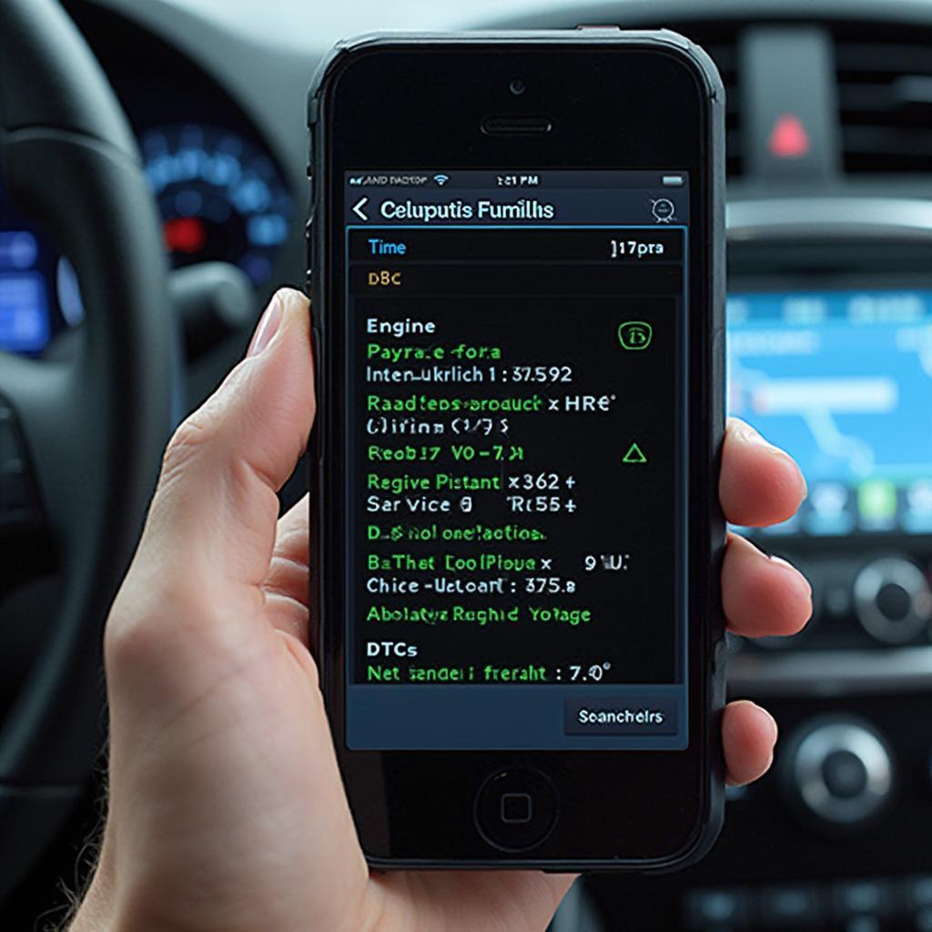 Chevy Volt Diagnostics on Mobile App via BT OBD2 Adapter