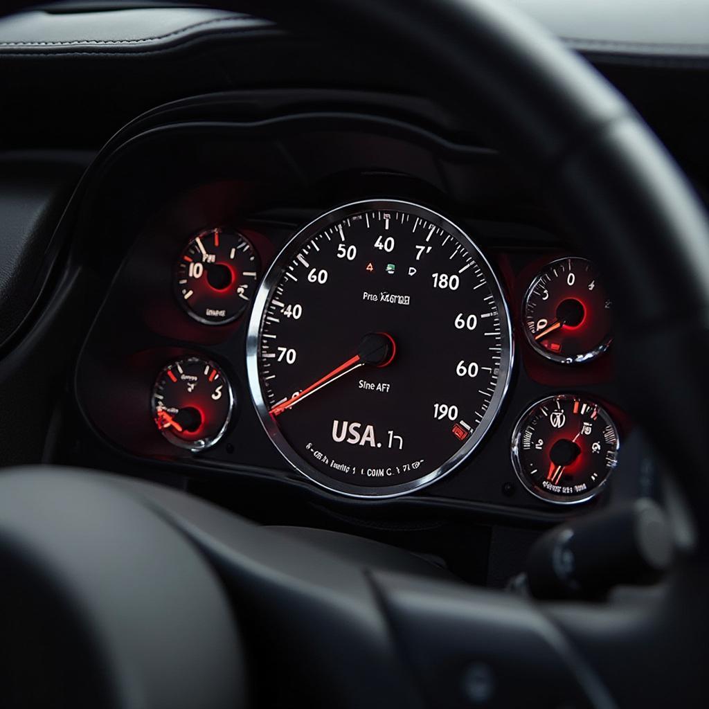 Camaro OBD2 Air Fuel Ratio Gauge Display