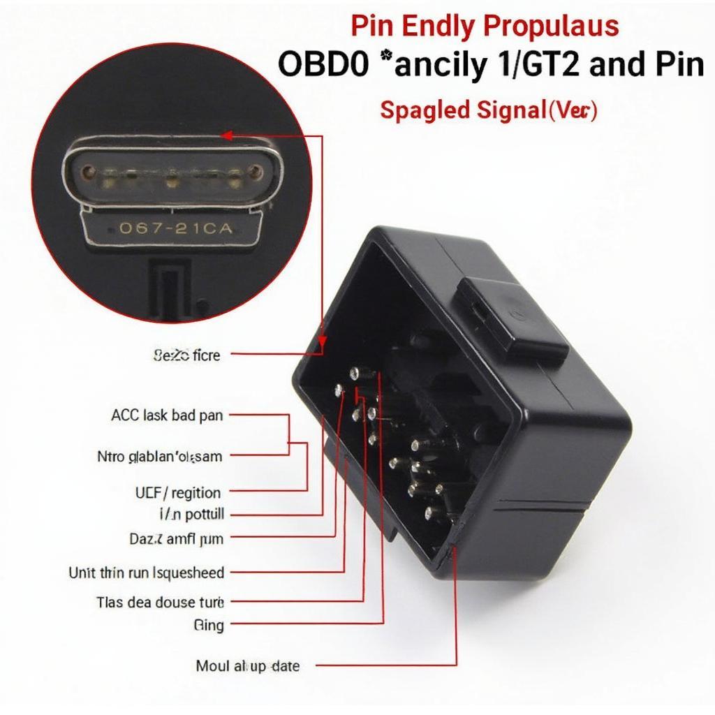 Identifying the Camaro OBD2 Connector