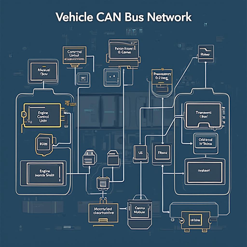 CAN Bus Communication Diagram