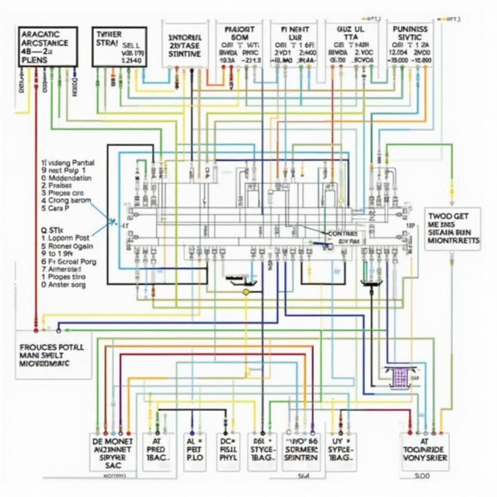 Car Electrical System Diagram