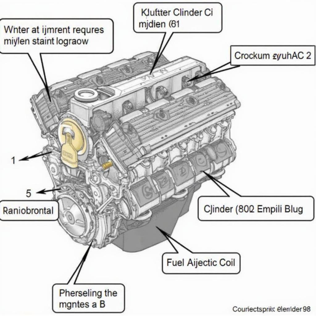 Car Engine Diagram