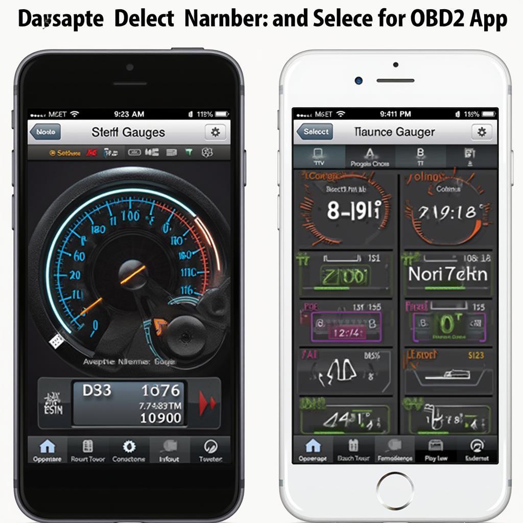 Car Gauge Lite OBD2 App Interface