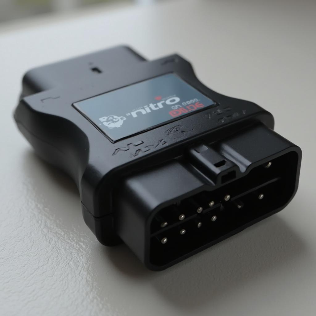 Car Nitro OBD2 Device Closeup