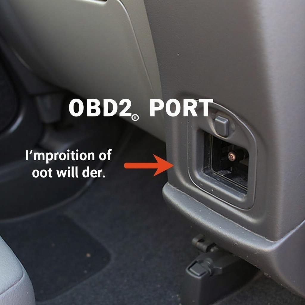 Locating the OBD2 Port in a Car