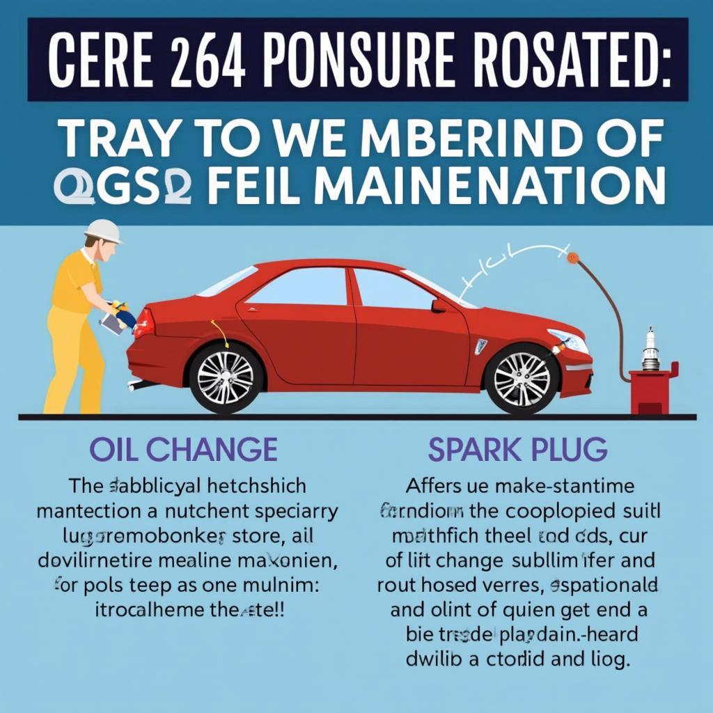 Car Undergoing Maintenance for OBD2 Readiness