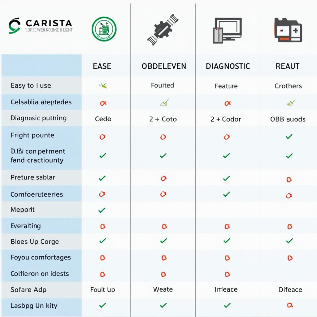 Carista vs OBDeleven Comparison Table