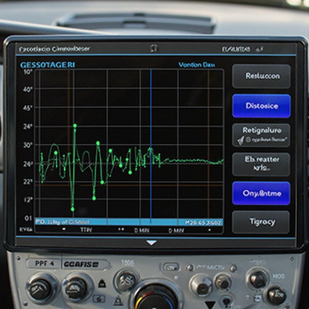 CAS804 Live Data Graph Display