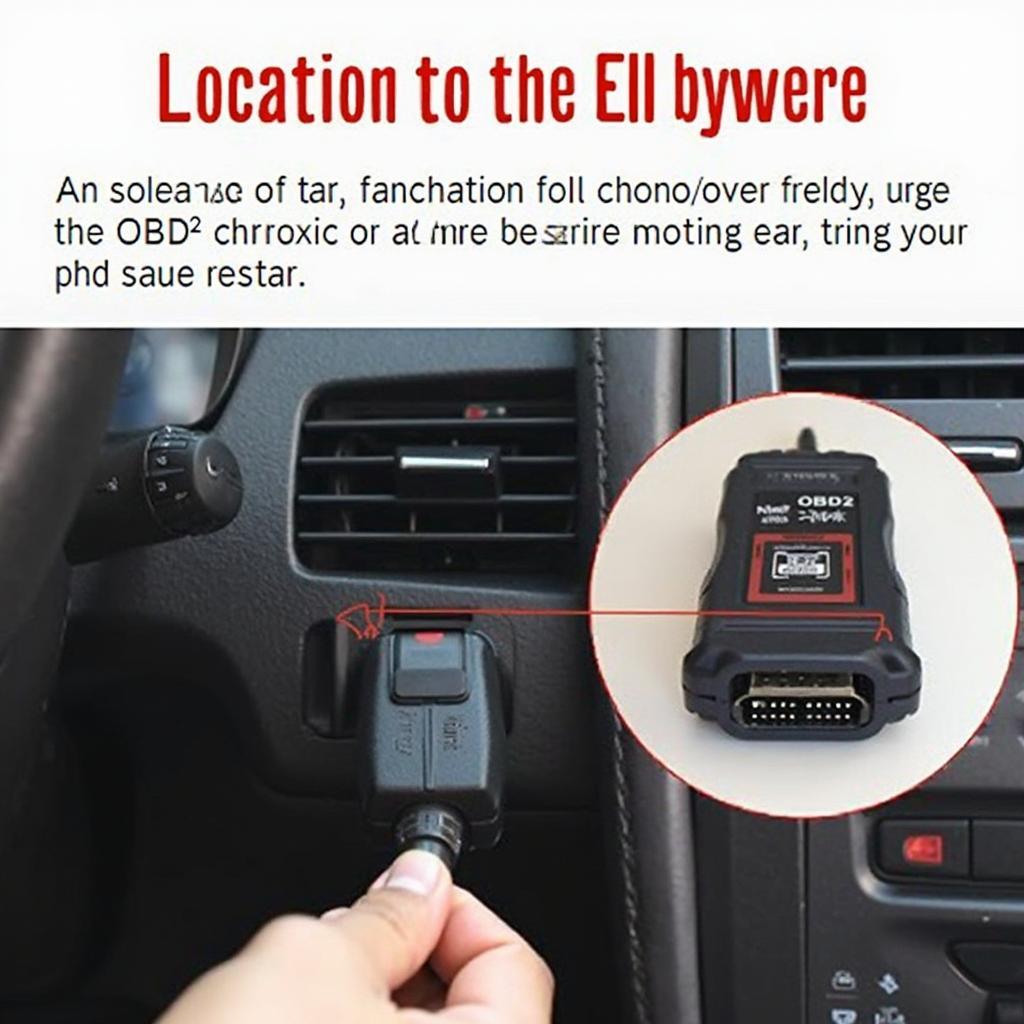 Cen-Tech OBD2 93237 and OBD2 Port