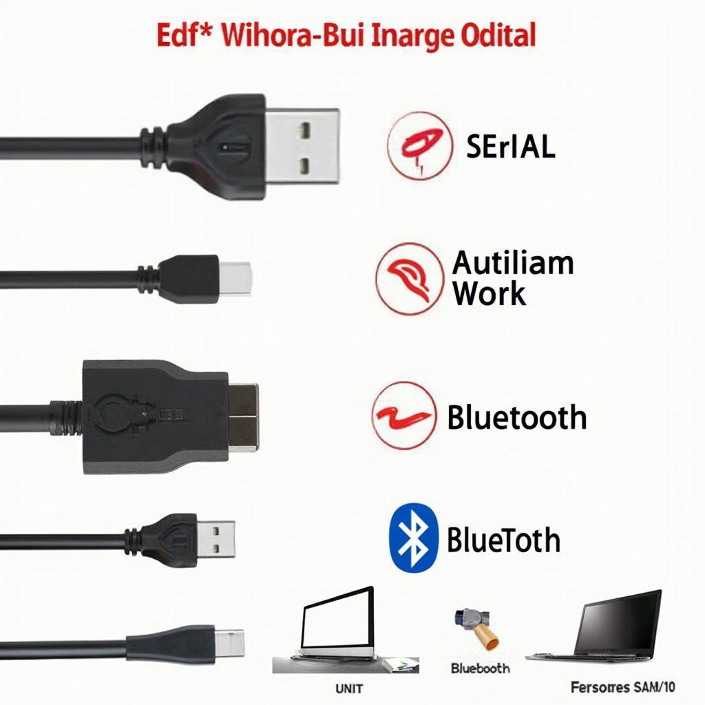 Cen-Tech OBD2 Cord Types