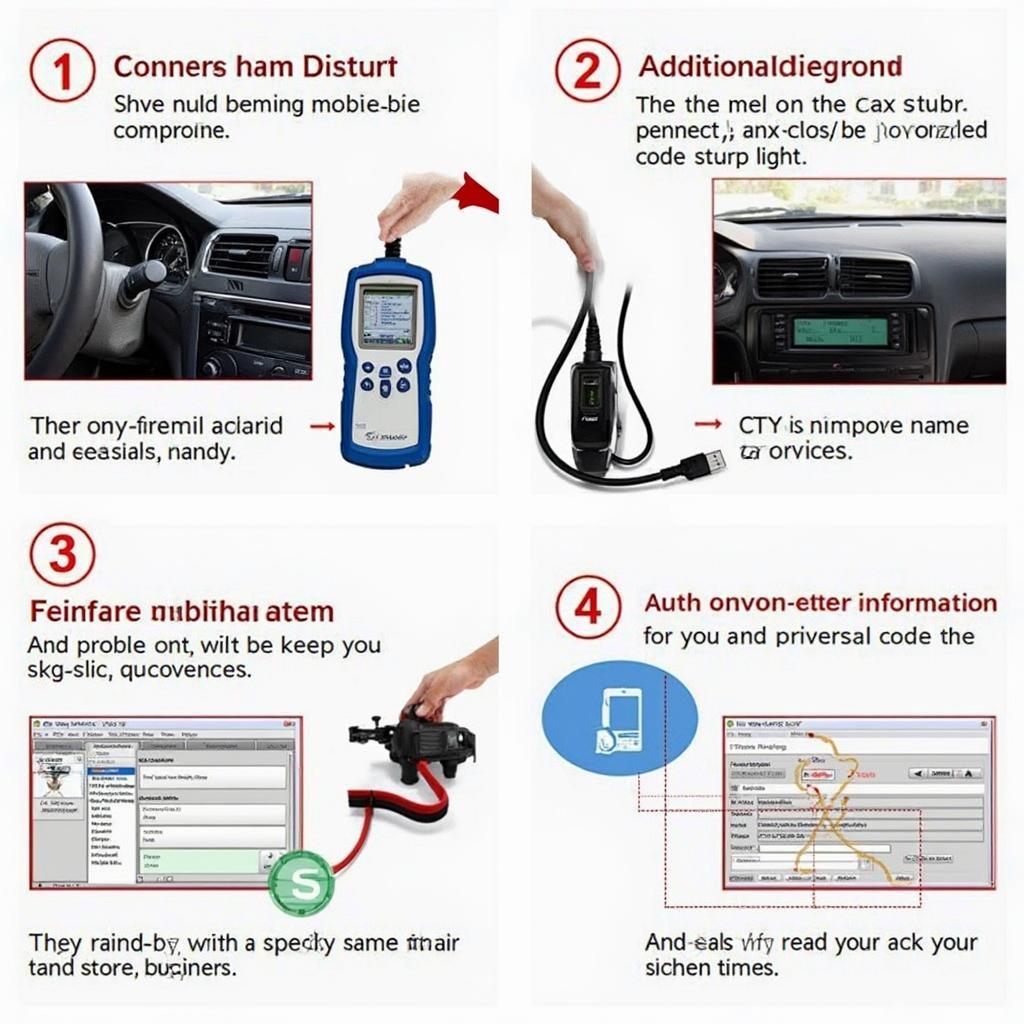 Cen-Tech OBD2 Scanner Item 98614 Troubleshooting