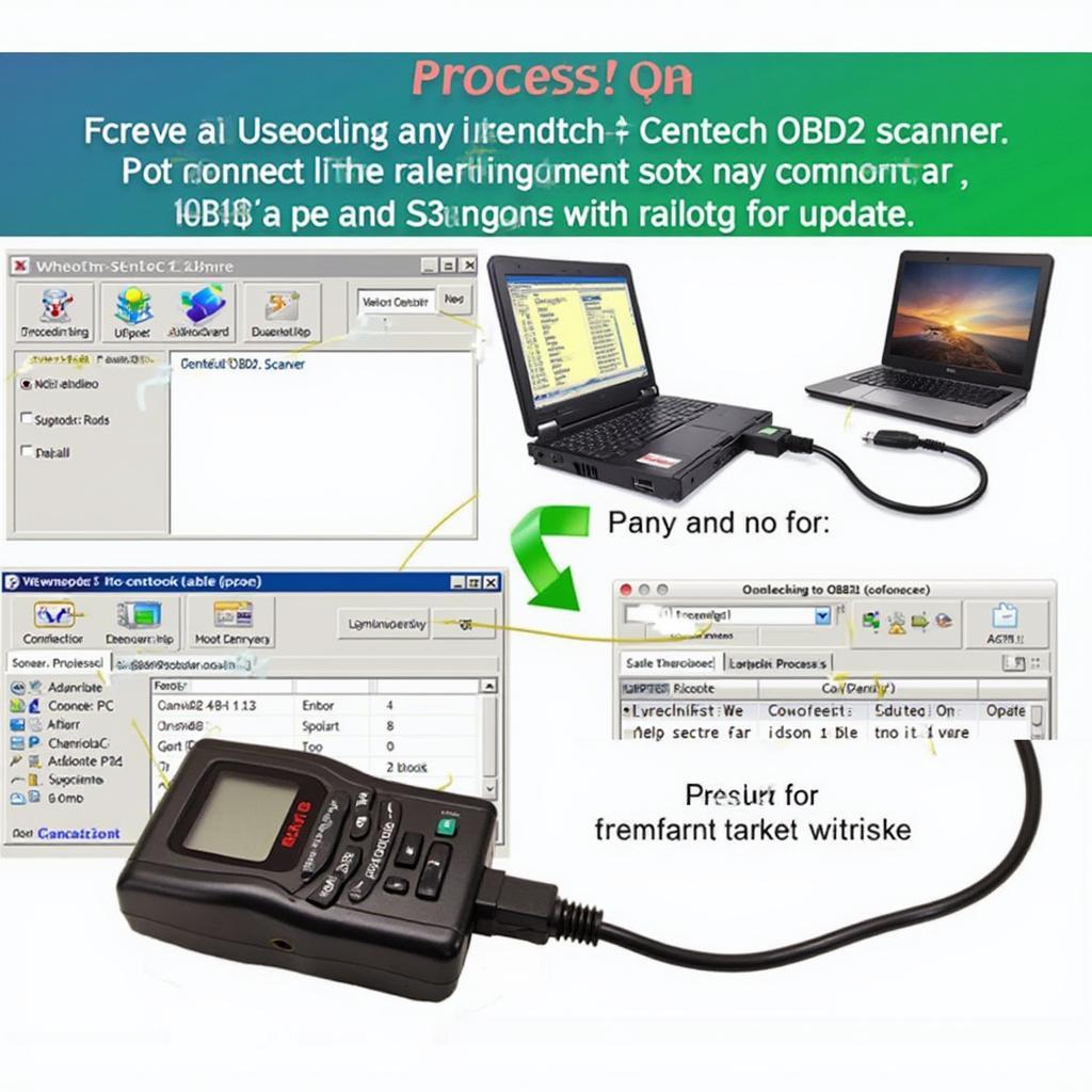 Centech OBD2 Scanner Update Process