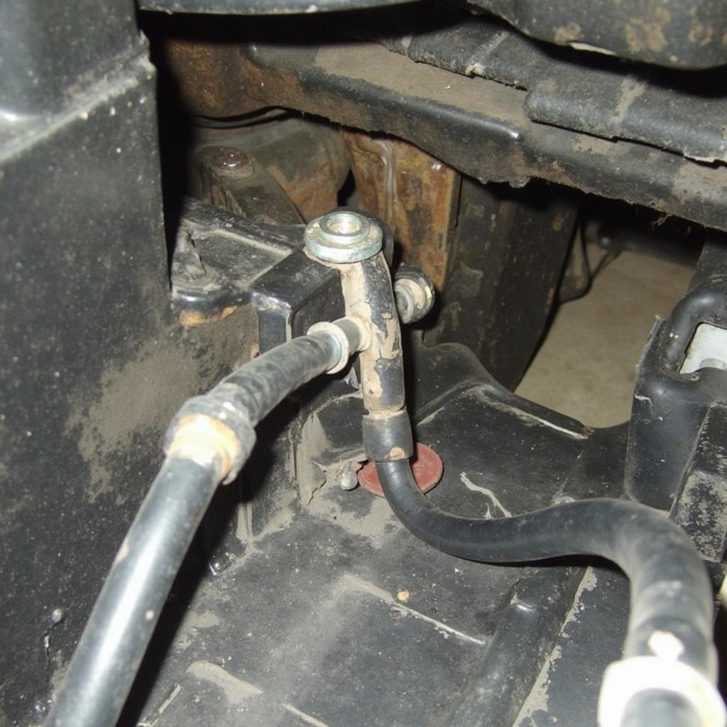 Chassis Ground Connection in a Car