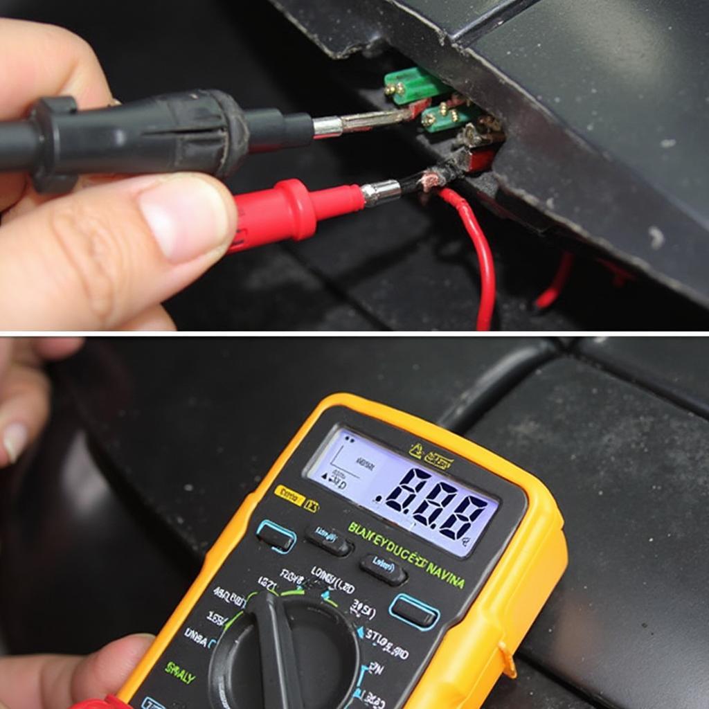 Using a Multimeter to Check Car Fuse Box