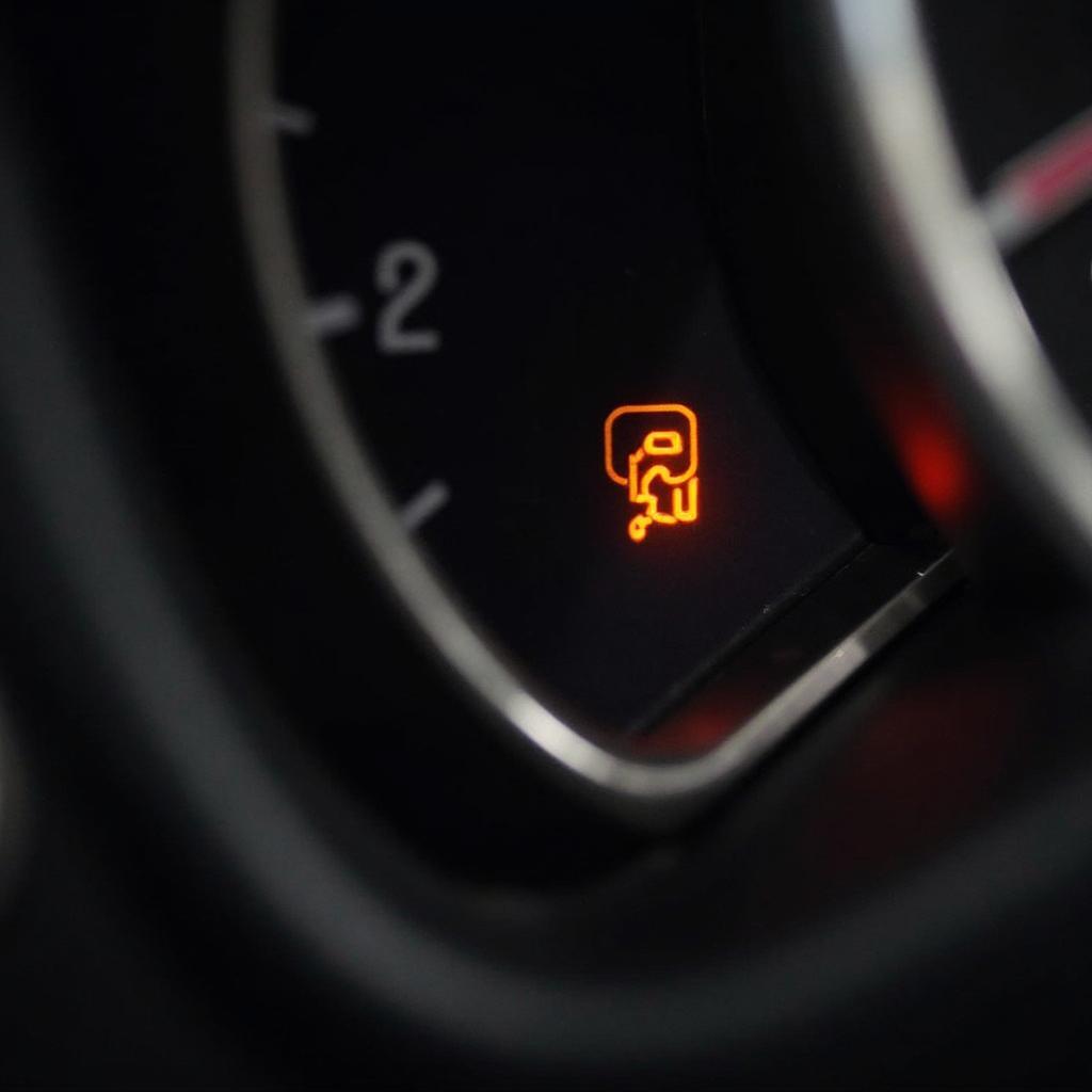 Check engine light illuminated on the dashboard of a 2015 Jeep Cherokee Trailhawk