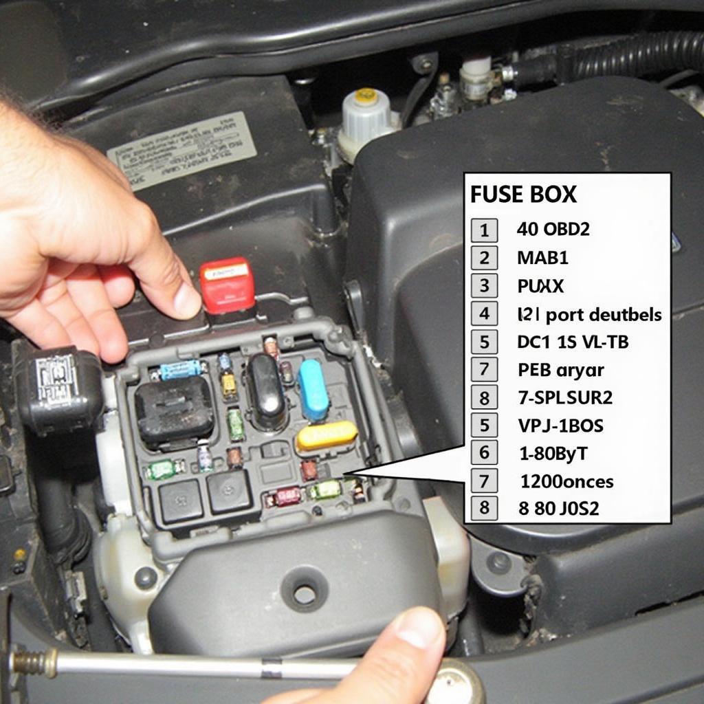 Checking the OBD2 Fuse in a Ford Taurus