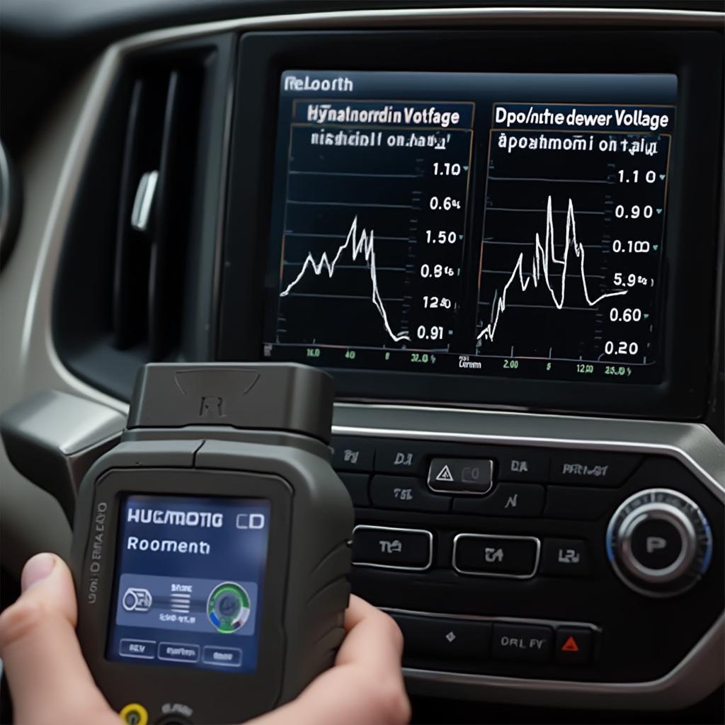 Checking O2 Sensor Voltage with OBD2 Scanner