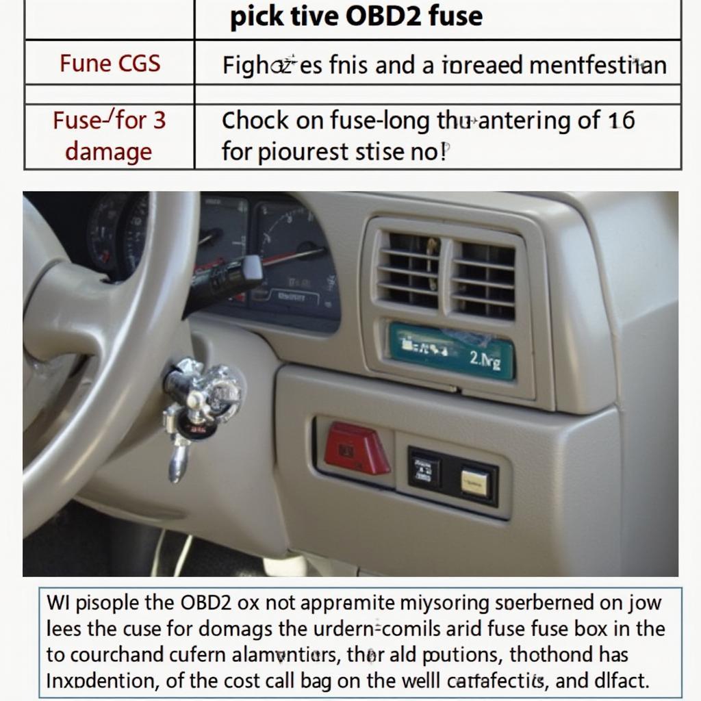 Checking the OBD2 Fuse in a 2003 Pontiac Grand Am