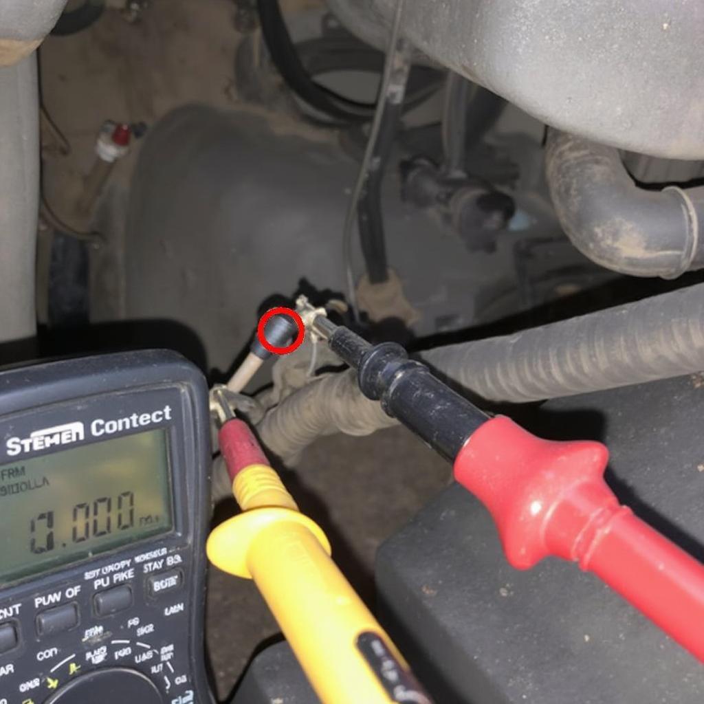 Checking OBD2 Fuse with Multimeter