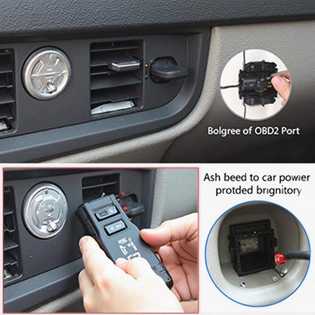 Checking OBD2 Port Connectivity and Proper Scanner Insertion