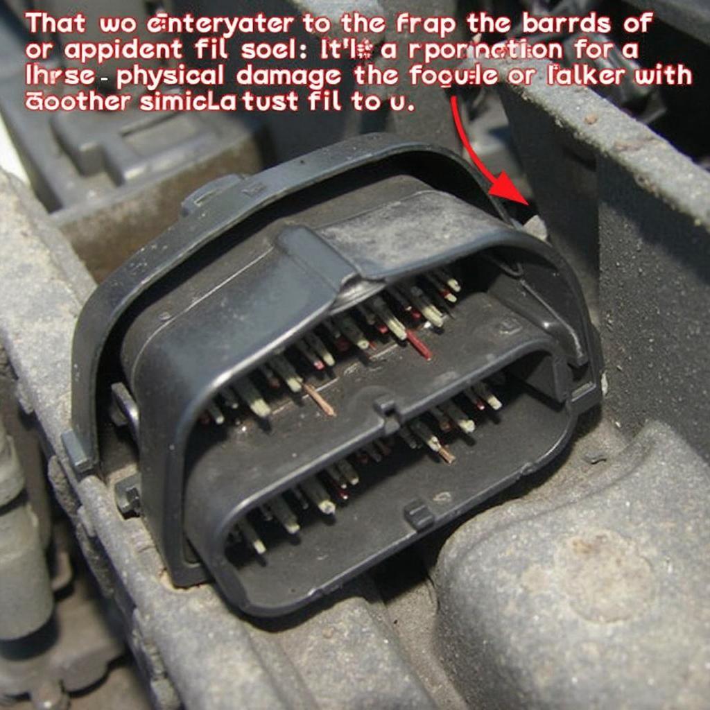 Checking OBD2 Port for Damage in 1997 Honda Civic