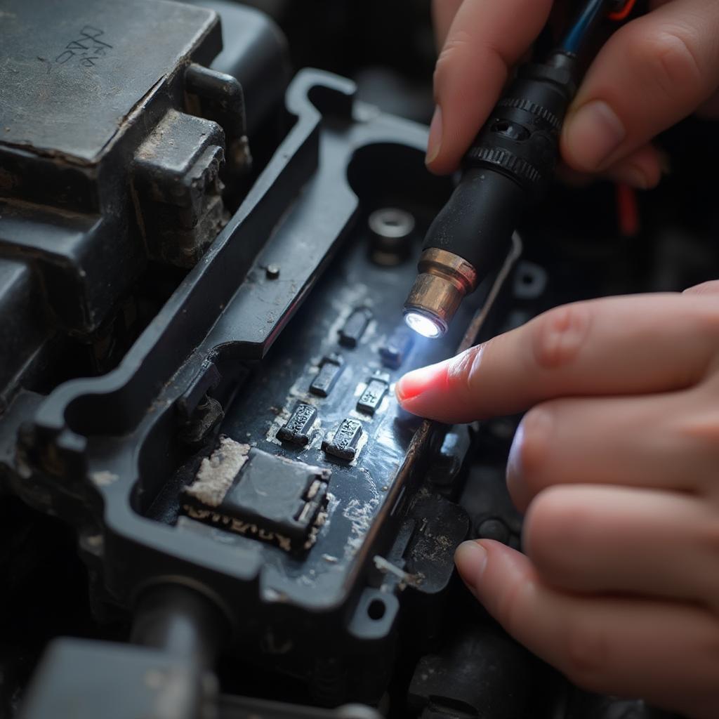 Checking OBD2 Port for Damage