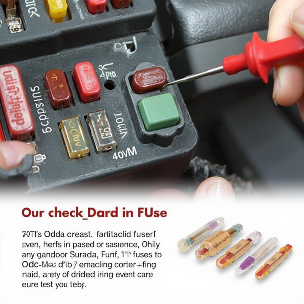 Checking the OBD2 Port Fuse in a 2004 Olds Bravada