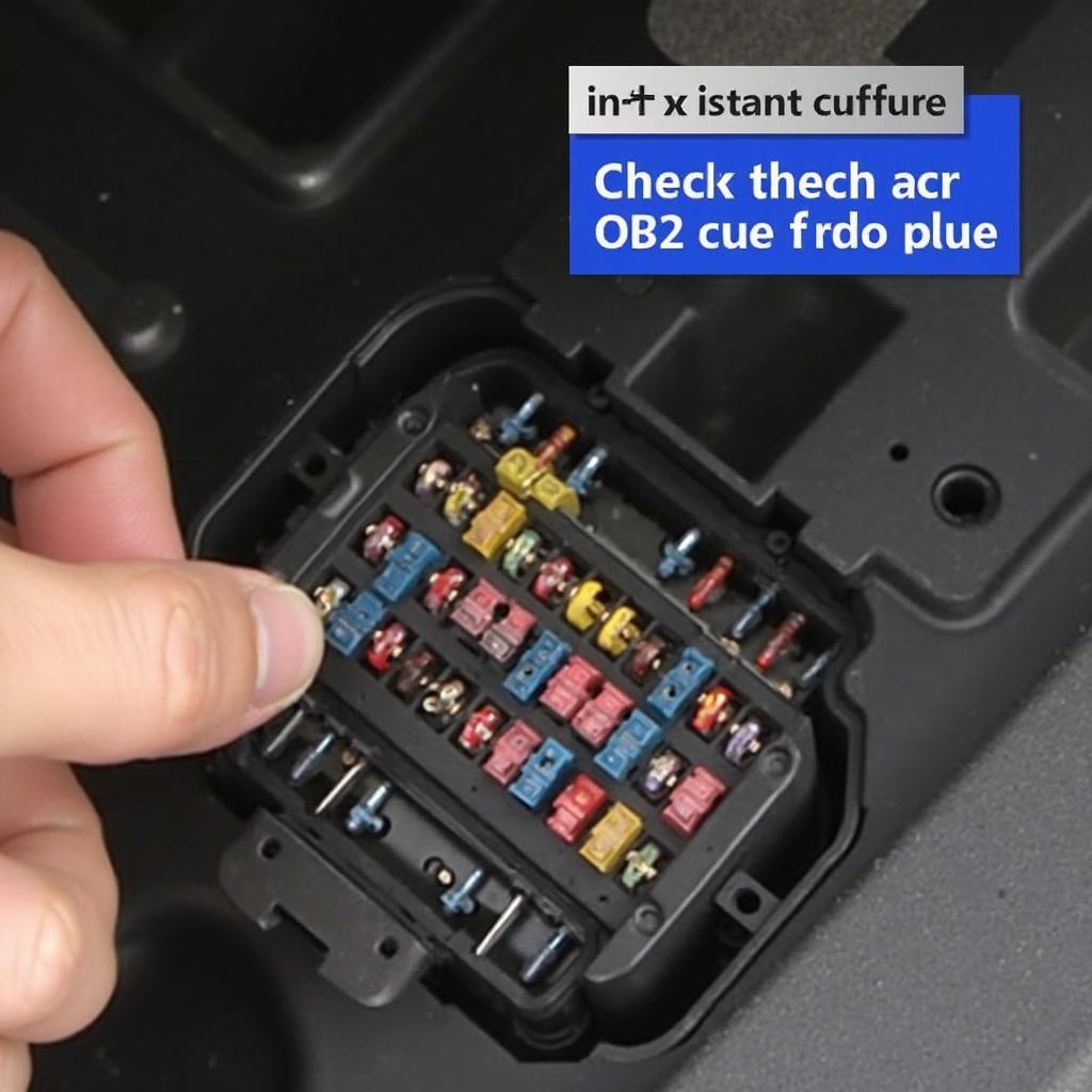 Checking the OBD2 Port Fuse