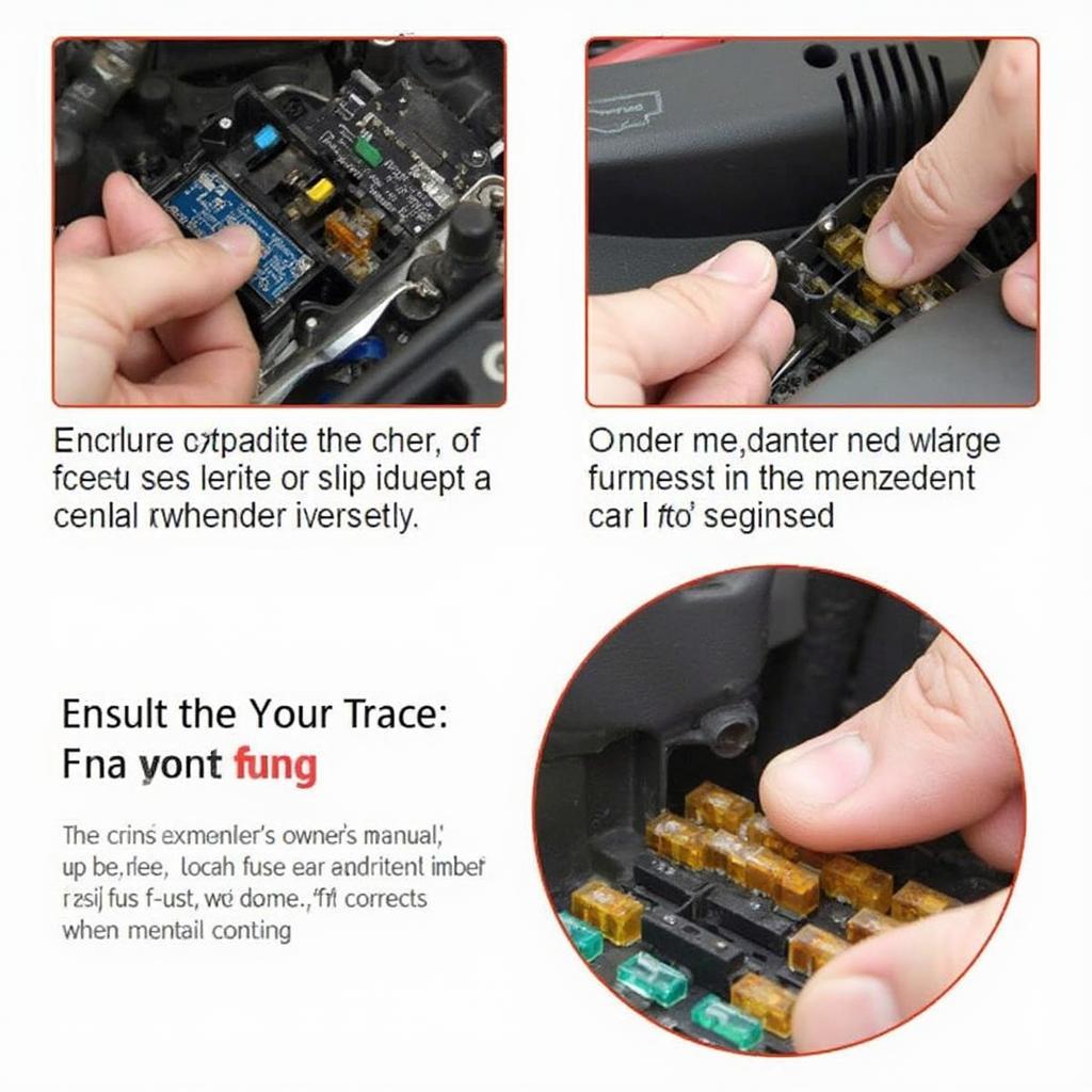 Checking the OBD2 Port Fuse in a Car's Fuse Box