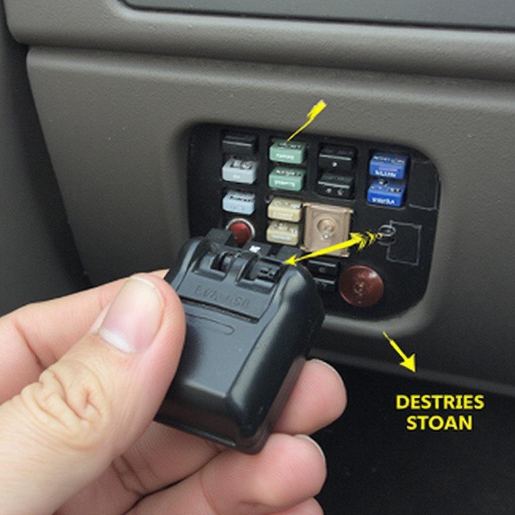 Checking OBD2 Port Fuses on a 2006 Trailblazer