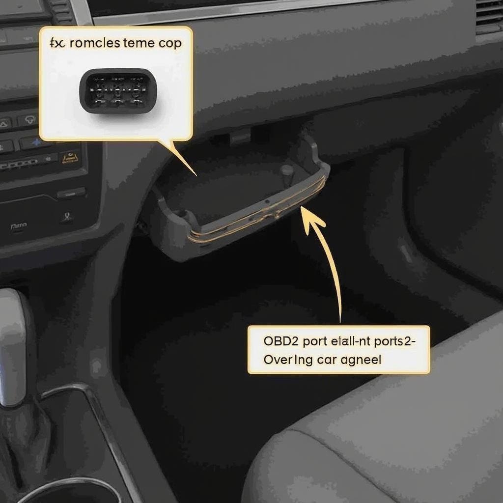 Checking OBD2 Port Location in a Car