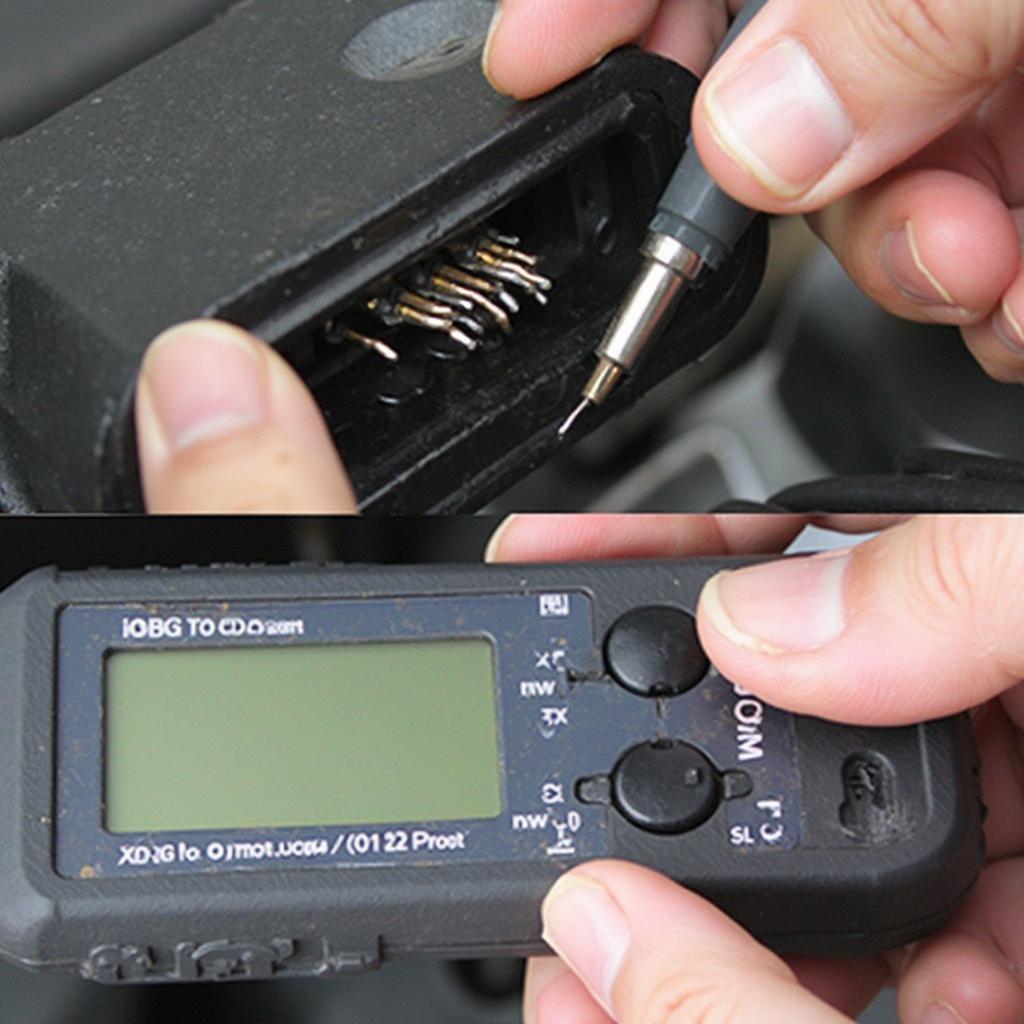 Checking OBD2 Port with Multimeter