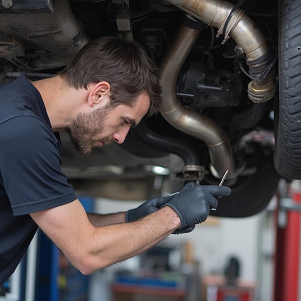 Checking the Saturn's Exhaust System