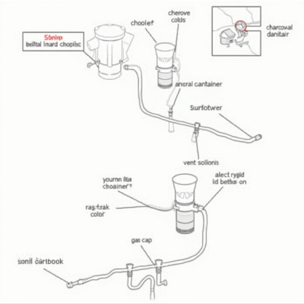 Chevrolet OBD2 P0442 EVAP System Diagram