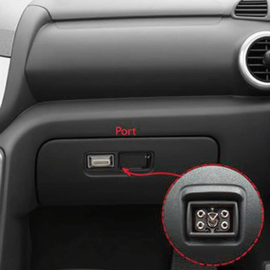 Chevrolet Spark OBD2 Port Location