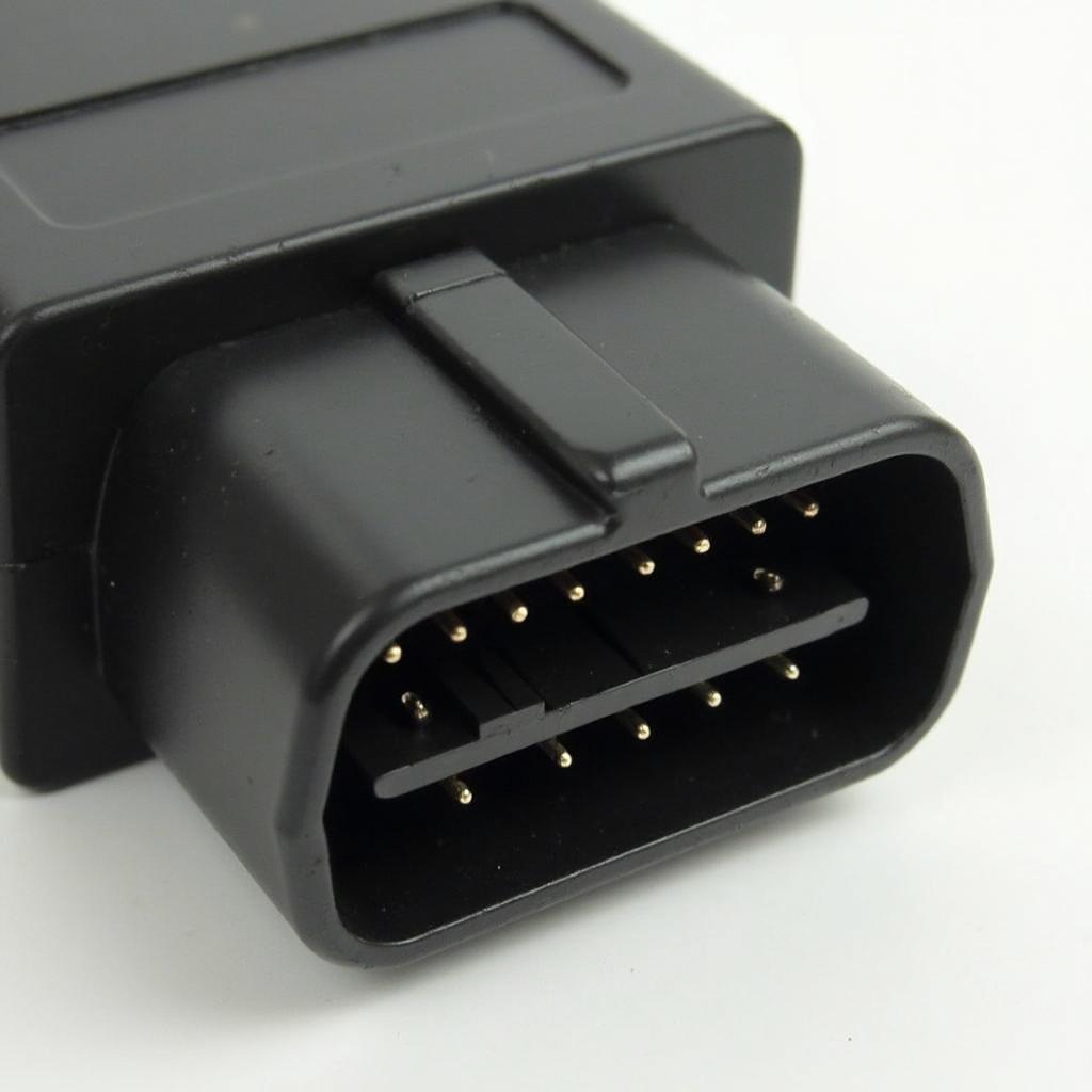 Close-Up of the Chevrolet Suburban OBD2 Connector